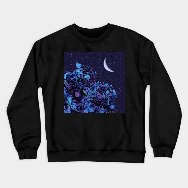 Feeling Blue Crewneck Sweatshirt by RiddhiShah